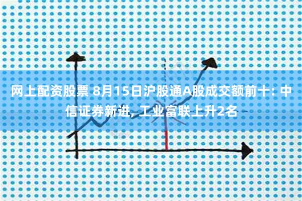 网上配资股票 8月15日沪股通A股成交额前十: 中信证券新进, 工业富联上升2名